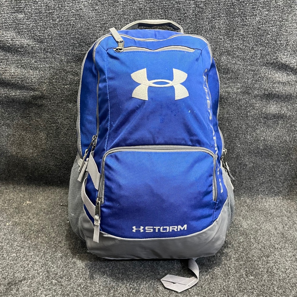 Under Armour 1272782 Blue UA Storm Team Hustle All Sport Laptop School Backpack